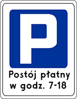 D-44 strefa parkowania